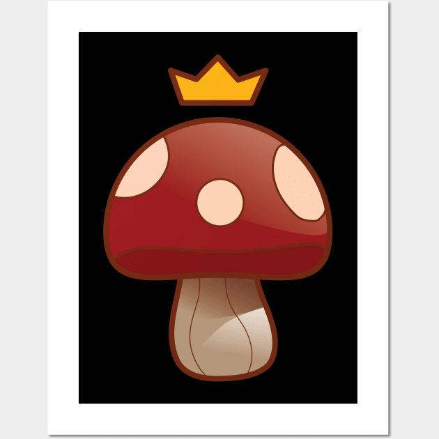 POWER MUSHROON Wall Art by JOVENISM